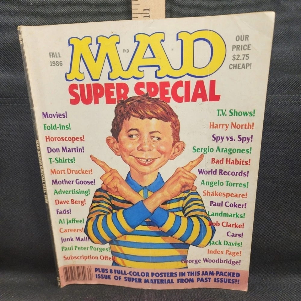 Mad Magazine Fall 1986 Super Special Used Complete